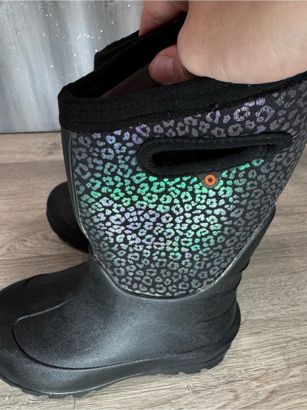 Bogs Neoclassic Rainbow Leopard Boot